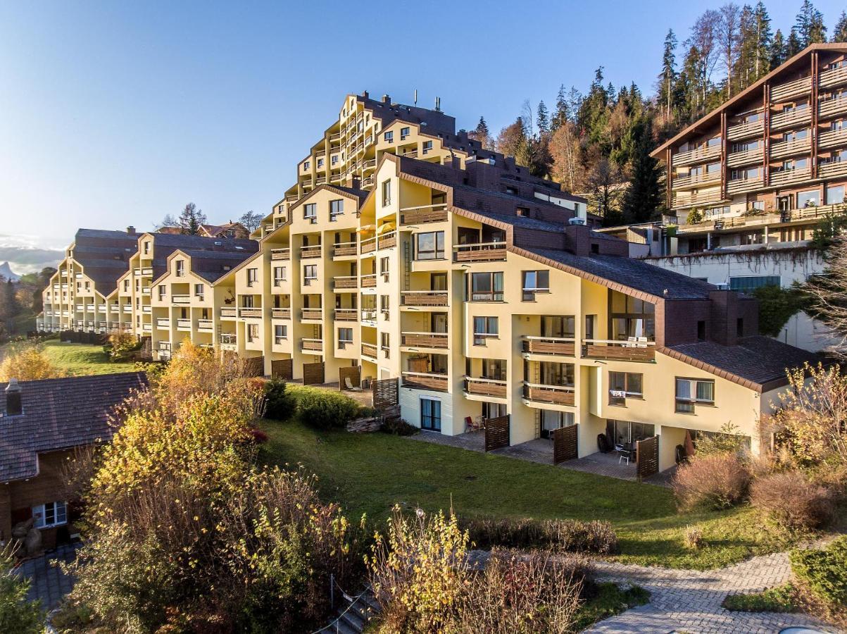 Apartment Alpenrose 2.5 Mit Mitbenutzung Spa & Wellness - Griwa Rent Ag Beatenberg Exterior photo